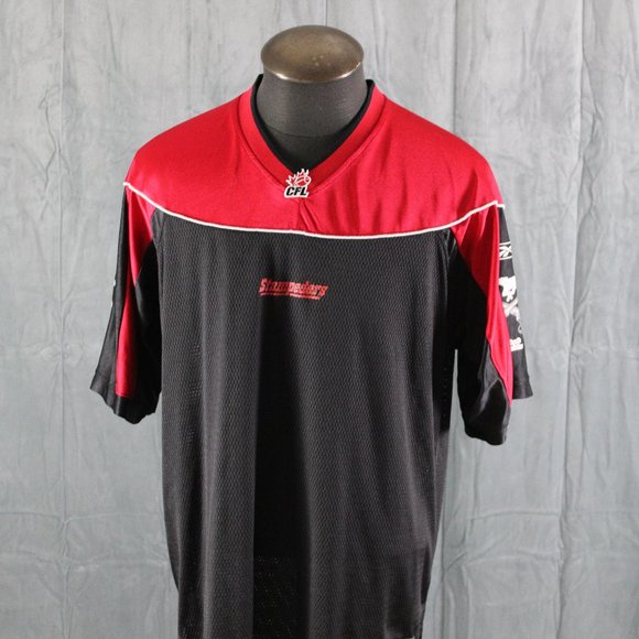 Calgary Stampeders Jersey (Retro) - Stampeders 1 by Reebok - Men's Large - Picture 1 of 12